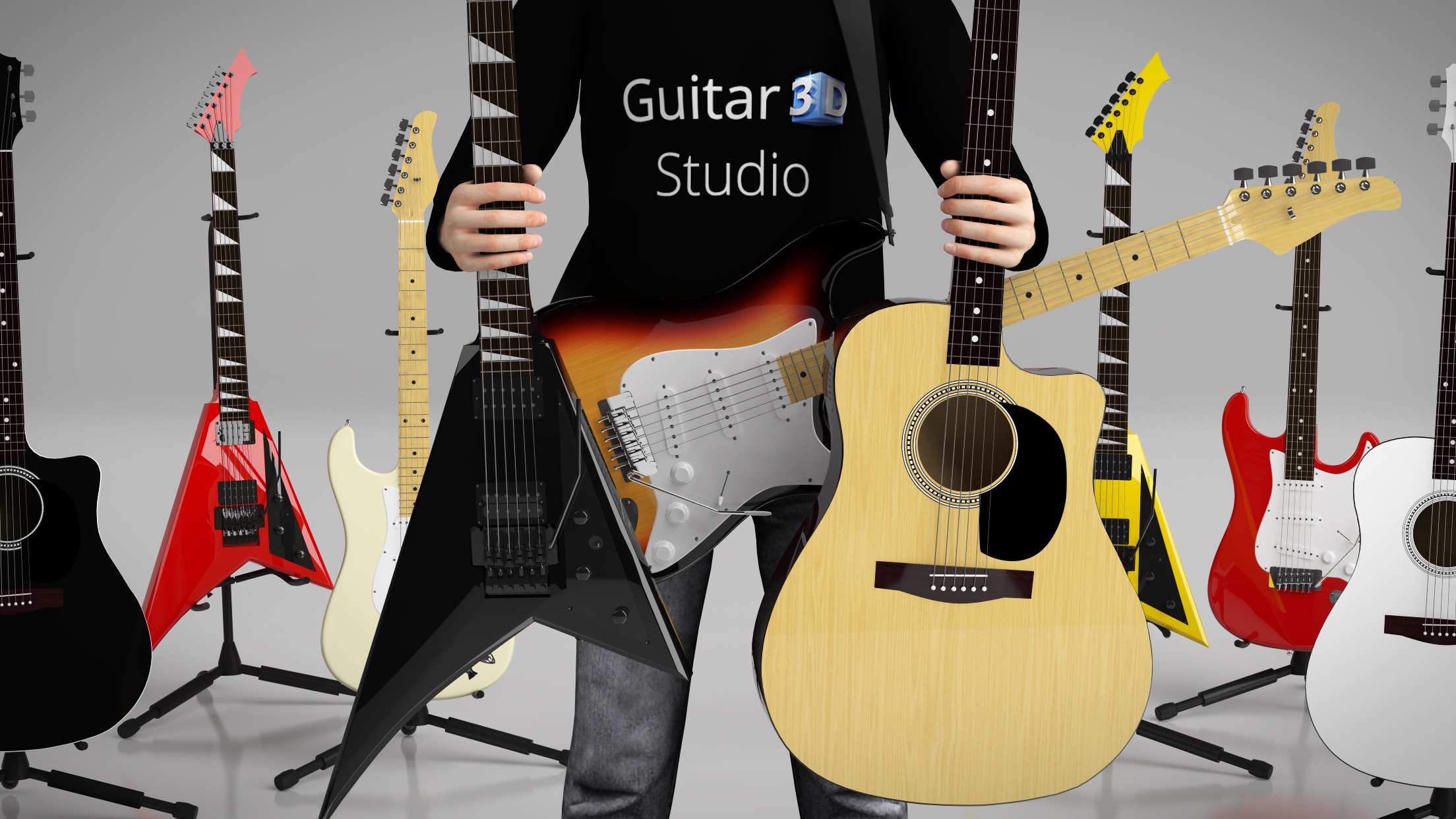 Guitar 3D Studio App