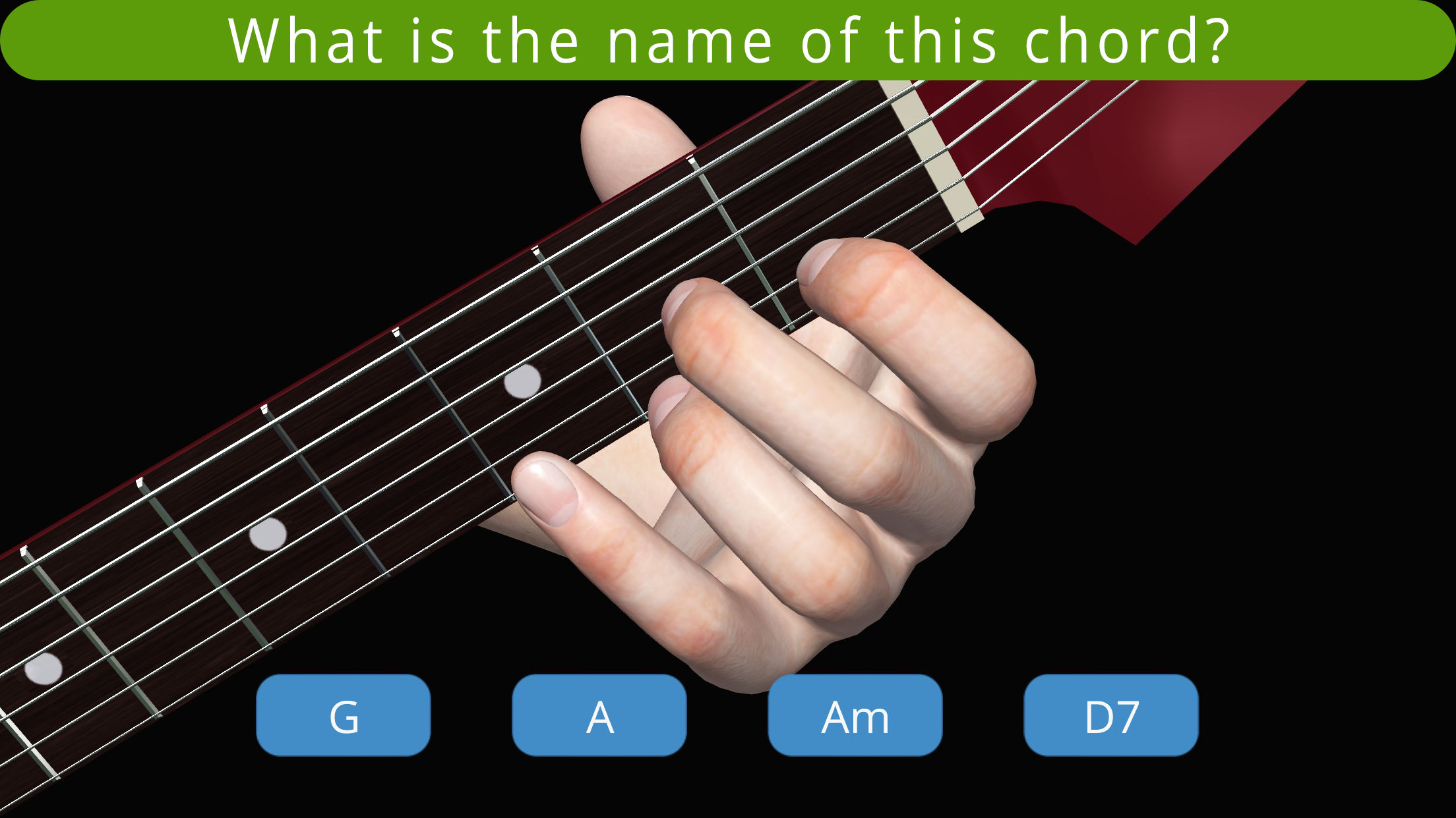 Basic Guitar Chords 3D Screenshot 5