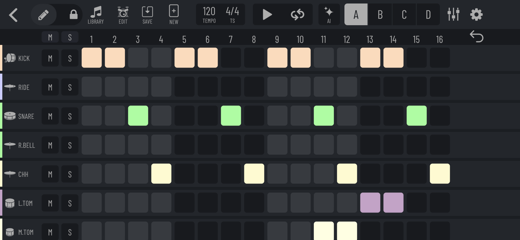 Flexy Drums Screenshot