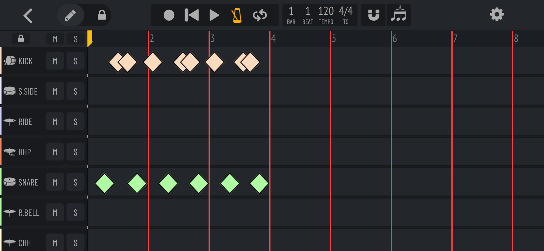 Flexy Drums Screenshot