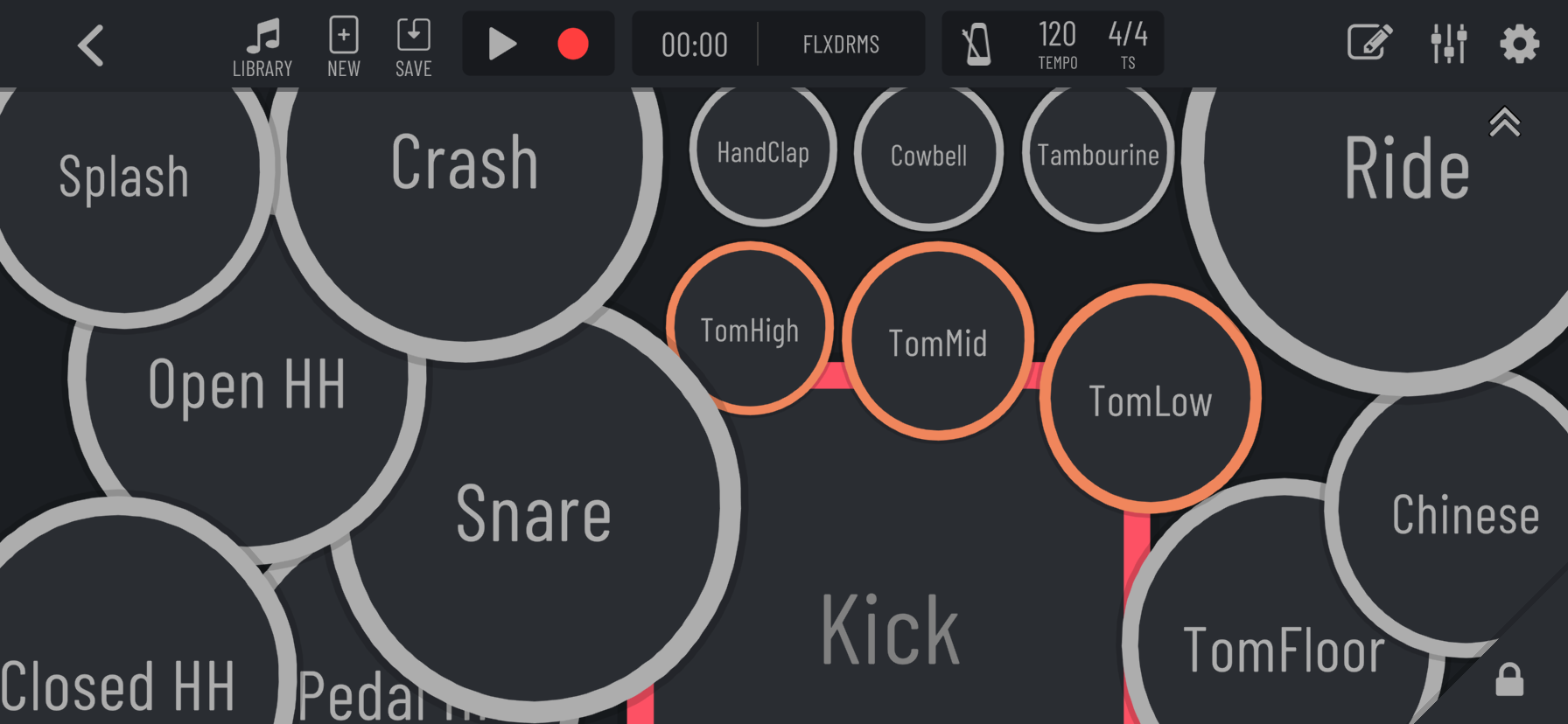 Flexy Drums Screenshot