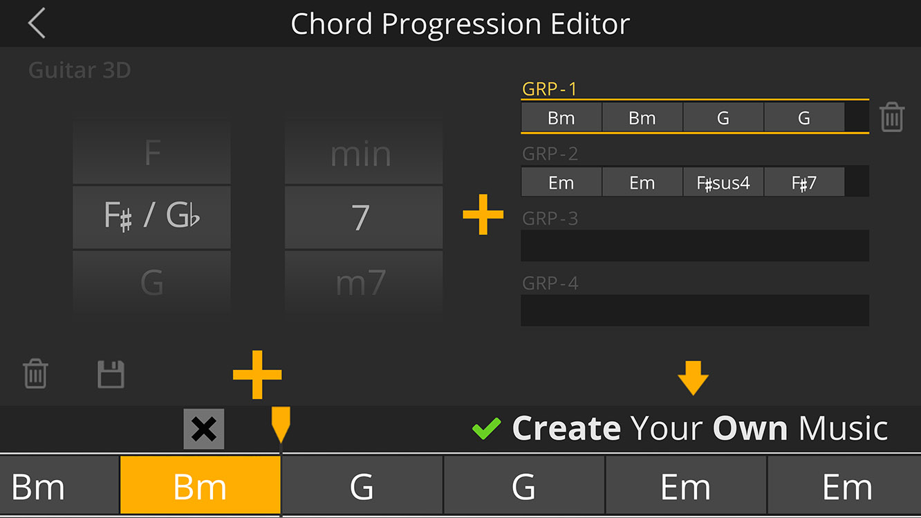 Guitar 3D Studio new chord editor