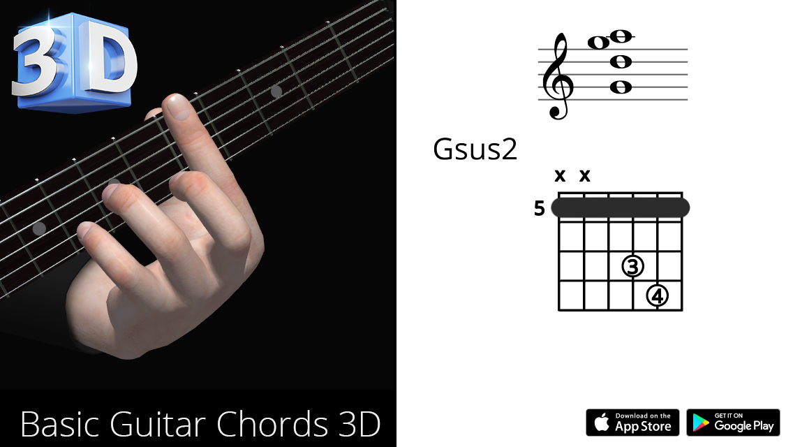 gsus2 guitar chord